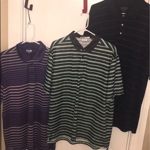PING GOLF SHIRTS SET OF 3  NWOT